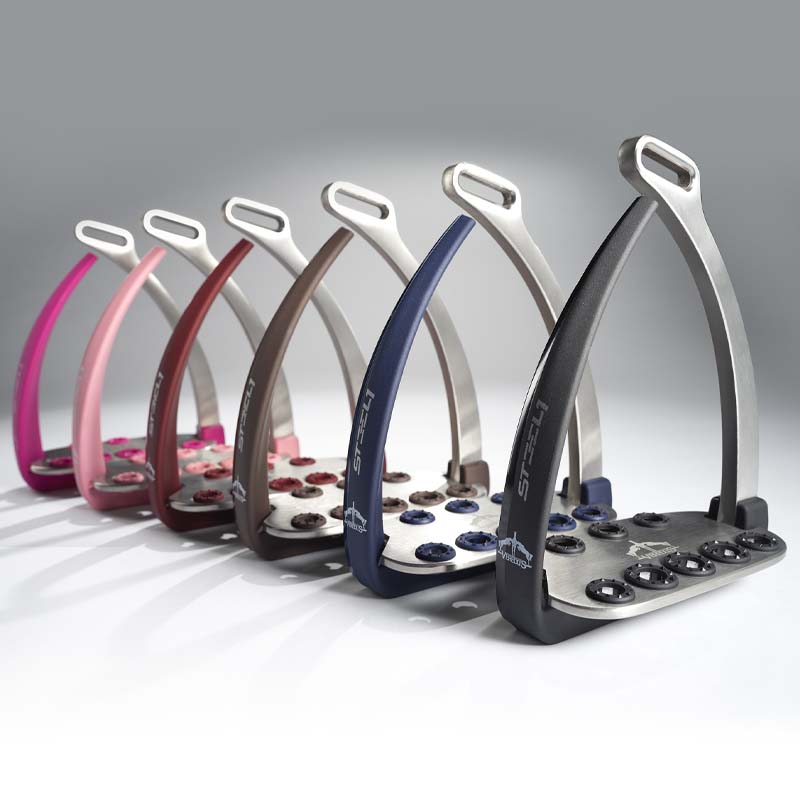 Veredus Steel1 Sicherheitssteigbügel mit Flexiblem Bügel - 3149