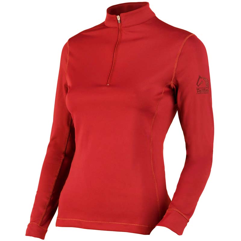 Winter Damen-Reitpolo Tattini Agatea, Langarm aus technisches Material - 3532