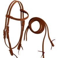 RUNDER WESTERN KANDARENZAUM MIT NIETEN