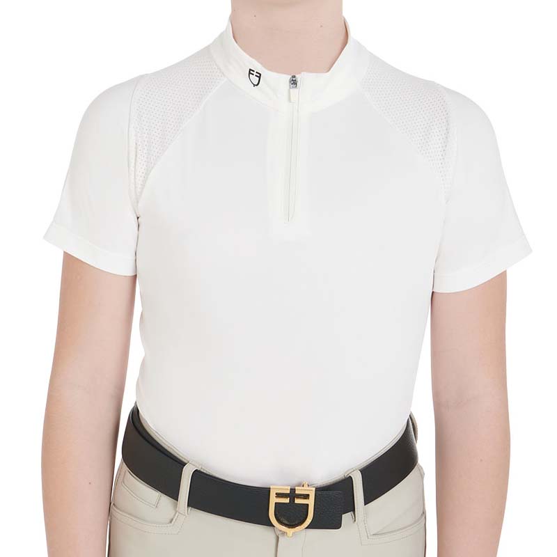 Equestro Trainingspoloshirt Junior Kurzärmel - 9066