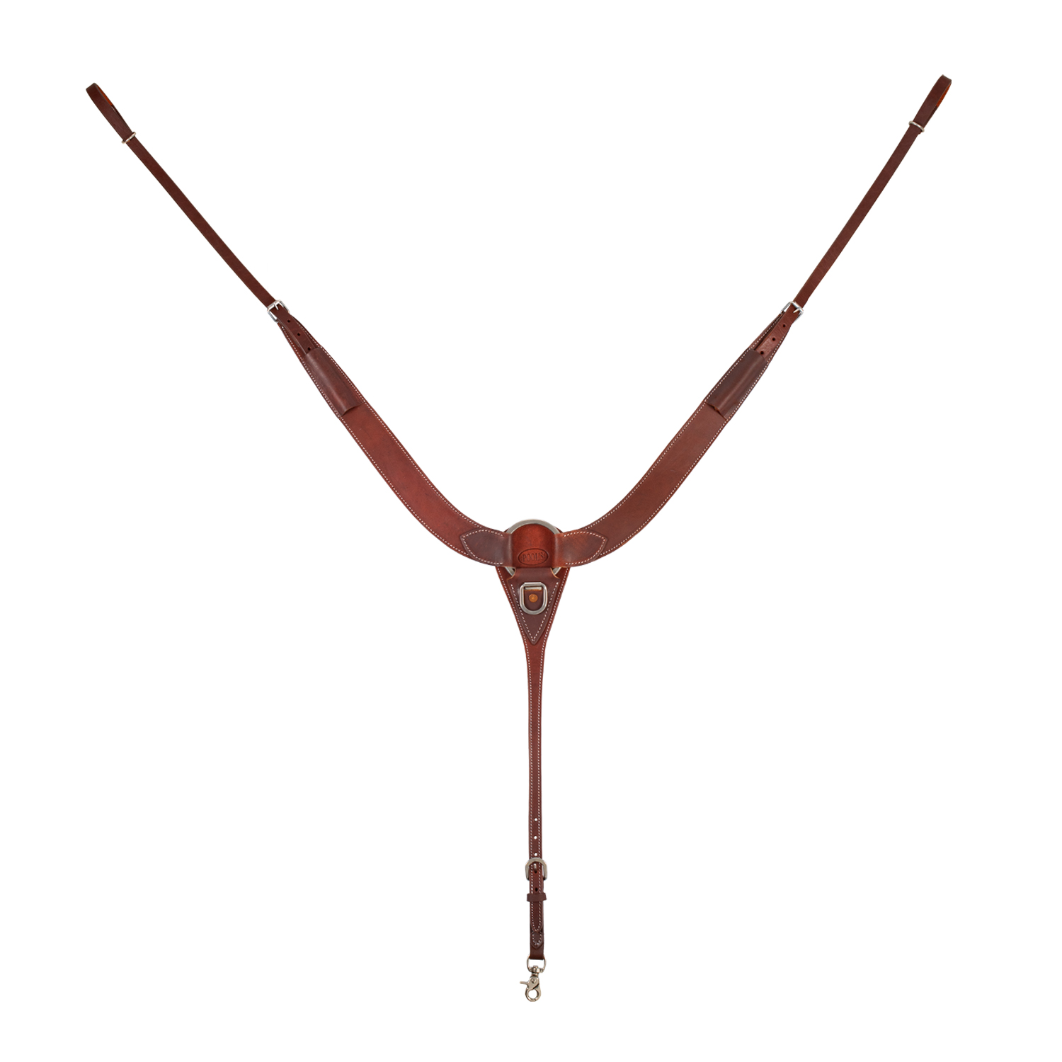 Pool’s Western-Brustblatt aus geöltem Leder - 4761