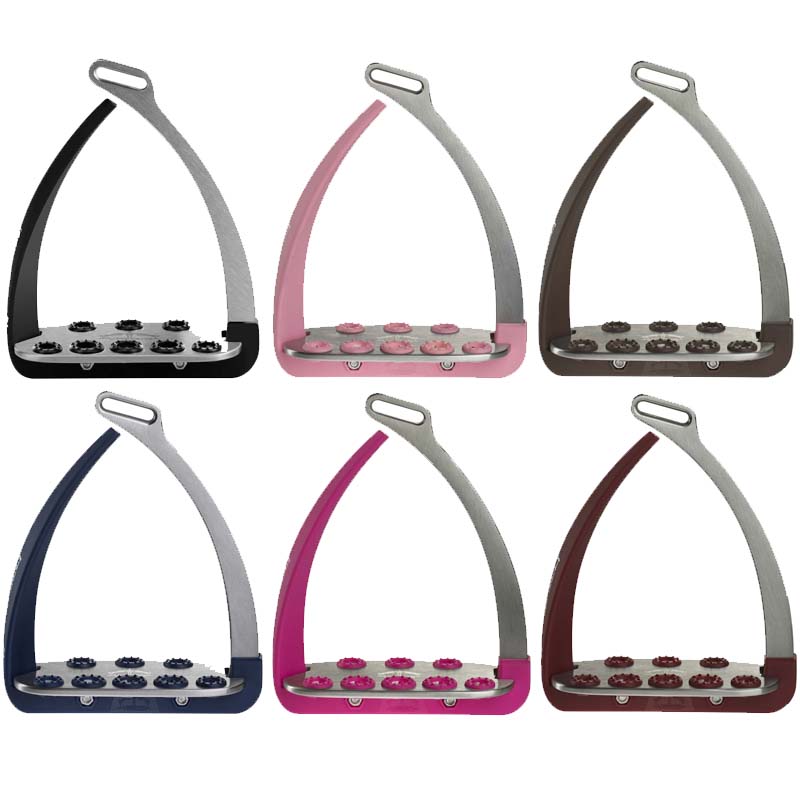 Veredus Steel1 Sicherheitssteigbügel mit Flexiblem Bügel - 3149