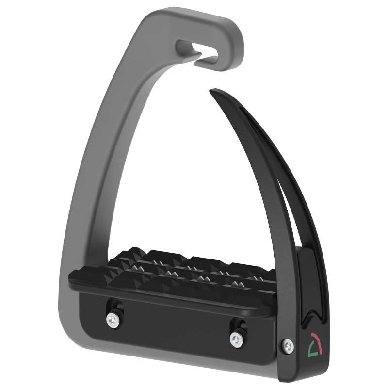 Sicherheitssteigbügel safe riding s3 velvet aus anticorodal-aluminium made in italy