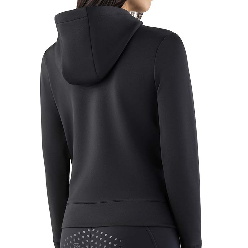 Equiline Damen-Winter-Sweatshirt aus Funktionsstoff mit Logo-Print - 9295