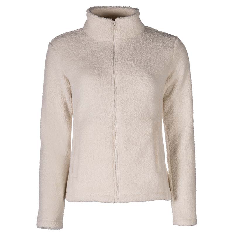 Damen-Fleecejacke im Teddystil von HKM - 3437