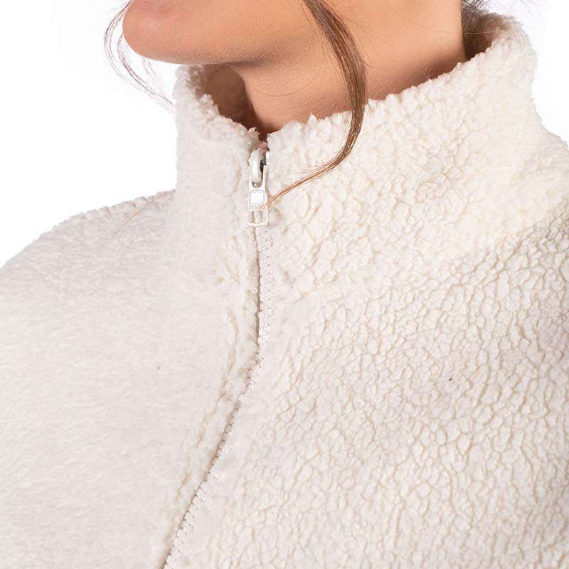 Damen-Fleecejacke im Teddystil von HKM - 3437