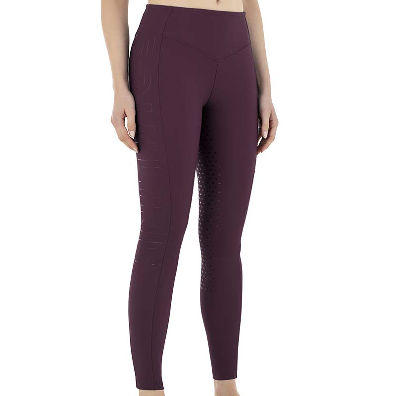 Equiline damen-reitleggings high waist full grip mit microfleece-innenseite