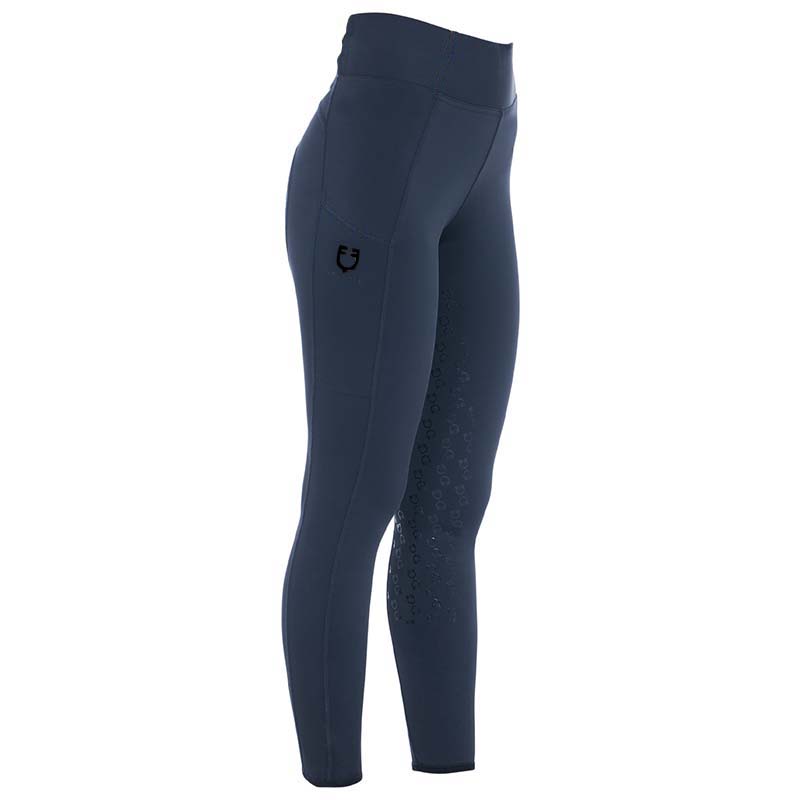Equestro Damen-Reitleggings mit Hohem Bund Full Grip - 3478