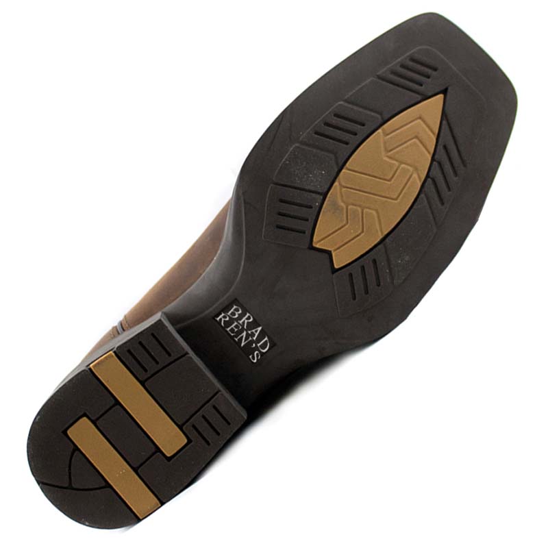 Unisex Westernstiefeletten Brad Ren’s aus Leder mit Knöchelverstärkung - 4273