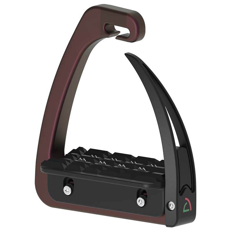 Sicherheitssteigbügel safe riding s3 chamaleon aus anticorodal-aluminium made in italy - 3174