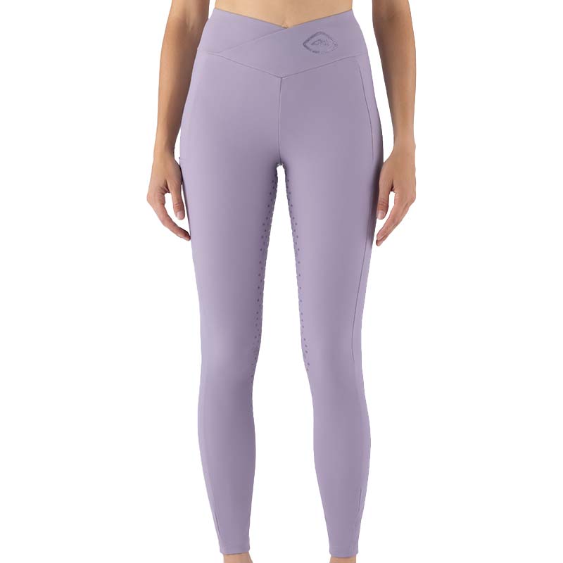 Equiline damen reitleggings full grip mit strass galafh